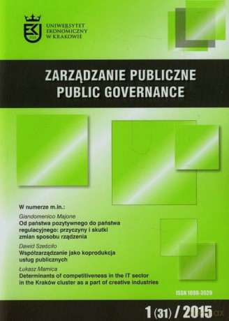 Zarządzanie publiczne 1 (31) 2015 [KSIĄŻKA]