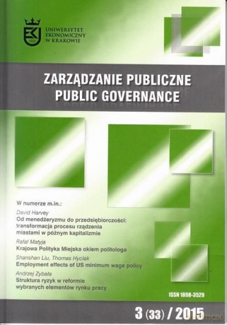 Zarządzanie Publiczne 3(33)/2015 [KSIĄŻKA]