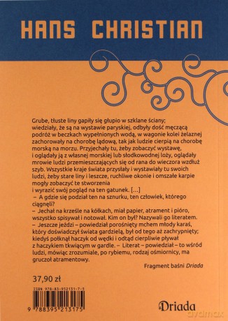 Driada i inne opowieści. Andersen dla dorosłych - Hans Christian Andersen [KSIĄŻKA]
