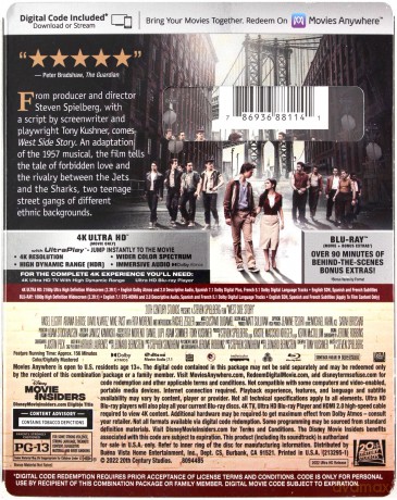 West Side Story [Blu-Ray 4K]+[Blu-Ray]