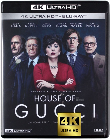 House of Gucci (Dom Gucci) [Blu-Ray 4K]+[Blu-Ray]