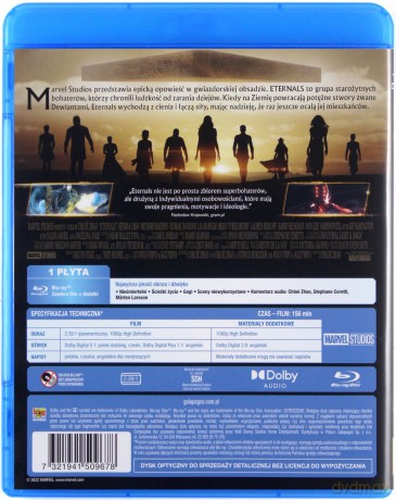 Eternals Marvel [Blu-Ray]