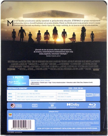 Eternals (steelbook) [Blu-Ray]