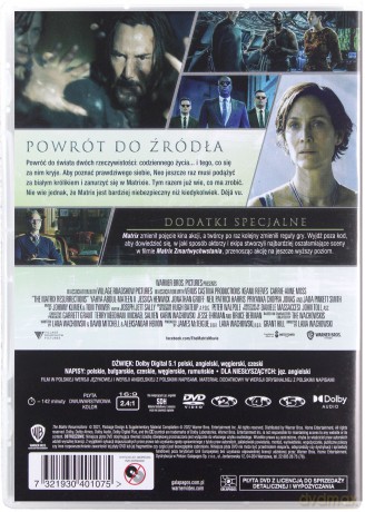 Matrix Zmartwychwstania [DVD]