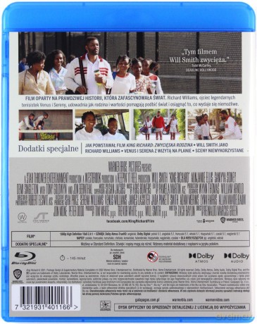 King Richard: Zwycięska rodzina [Blu-Ray]