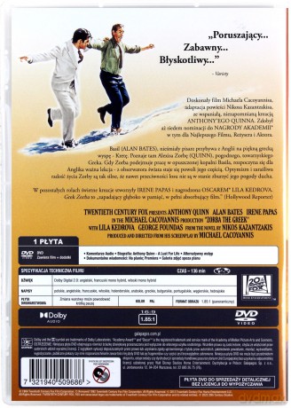 Grek Zorba [DVD]