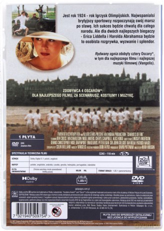 Rydwany ognia [DVD]
