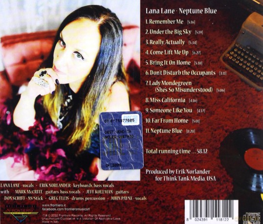Lana Lane: Neptune Blue [CD]