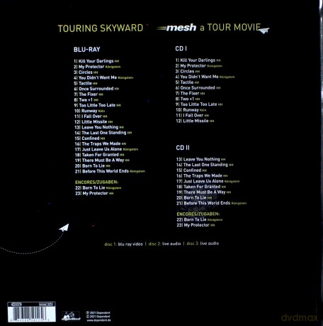 Mesh: Touring Skyward A Tour Movie [Blu-Ray]+[2CD]