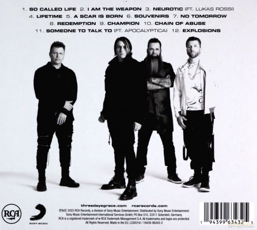 Three Days Grace: Explosions [CD]