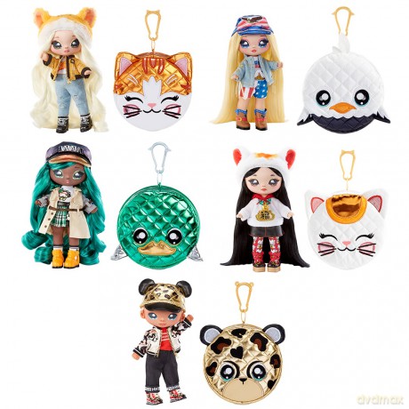 Na! Na! Na! Surprise 2-in-1 Fashion Doll and Purse Glam Series 2 in PDQ
