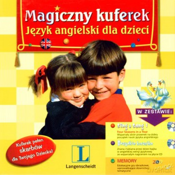 Magiczny Kuferek Język Angielski Dla Dzieci (twarda) [KSIĄŻKA]