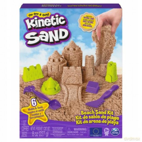 Kinetic Sand Piasek kinetyczny Zestaw plażowy z akcesoriami 6059406