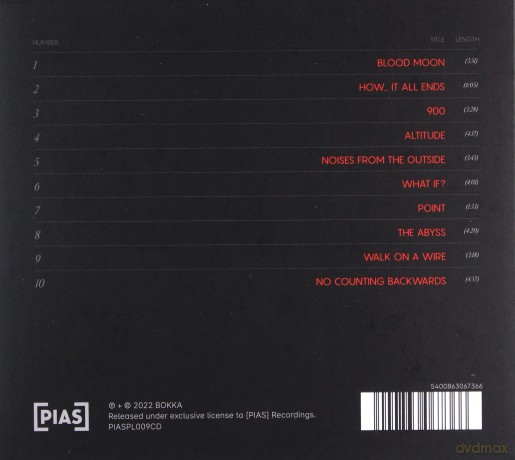 BOKKA: Blood Moon (digipack) [CD]