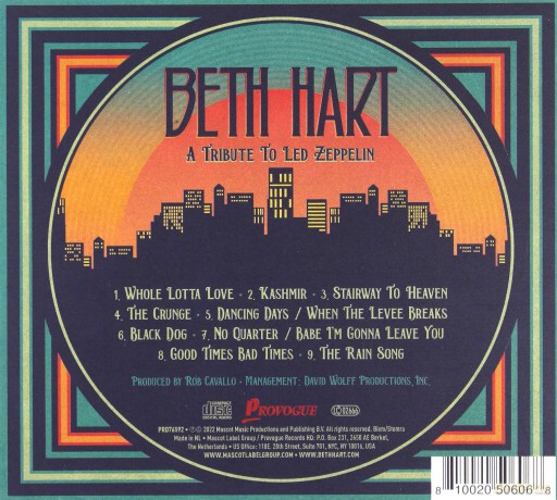 Beth Hart: A Tribute To Led Zeppelin (digipack) [CD]