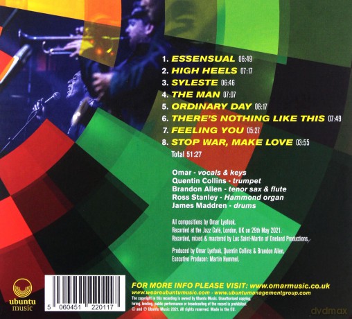 Omar QCBA: Live At Last (digipack) [CD]