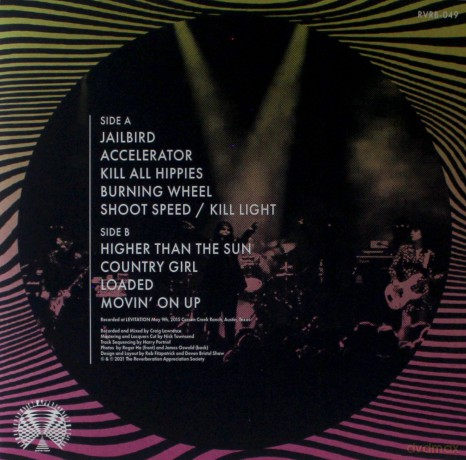 Primal Scream: Live At Levitation (Splatter) [Winyl]