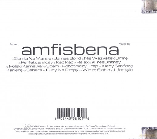 Young Igi Żabson: Amfisbena [CD]