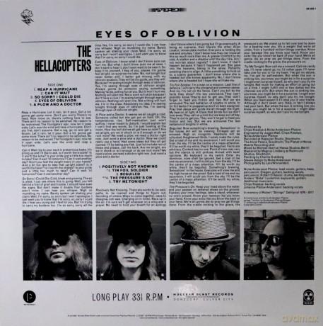 The Hellacopters: Eyes Of Oblivion [Winyl]