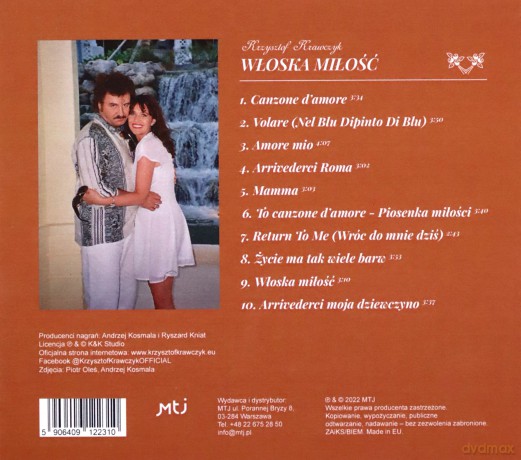 Krzysztof Krawczyk: Włoska miłość [CD]