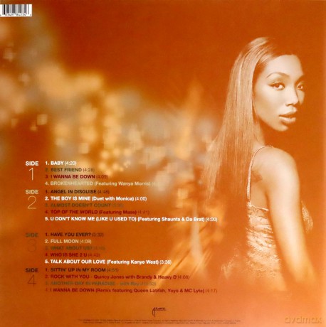 Brandy: The Best Of Brandy (Burgundy) [2xWinyl]