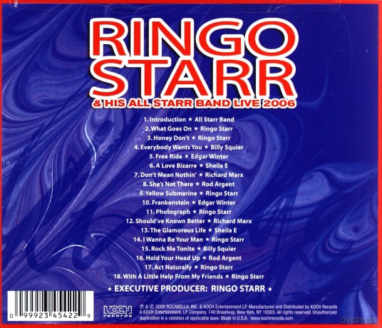 Ringo Starr and His All Starr Band: Live 2006 [CD]