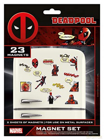 DEADPOOL zestaw magnesów (23 szt)