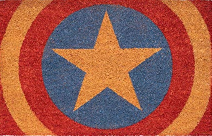 MARVEL CAPITAN AMERICA wycieraczka pod drzwi Tarcza (60 x 40 cm)