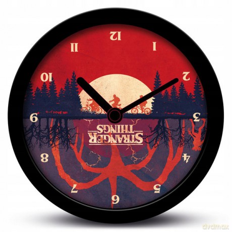 STRANGER THINGS UPSIDE DOWNzegar biurkowy (średnica: 12, 5 cm)