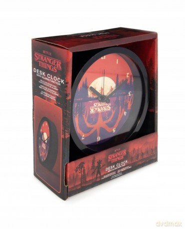 STRANGER THINGS UPSIDE DOWNzegar biurkowy (średnica: 12, 5 cm)