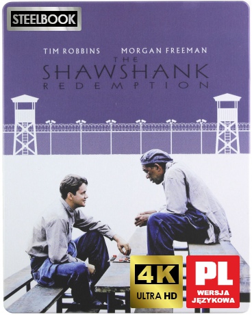 Skazani na Shawshank (steelbook) [Blu-Ray 4K]+[Blu-Ray]