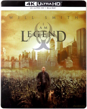 Jestem legendą (steelbook) [Blu-Ray 4K]+[Blu-Ray]