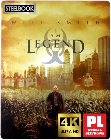 Jestem legendą (steelbook) [Blu-Ray 4K]+[Blu-Ray]