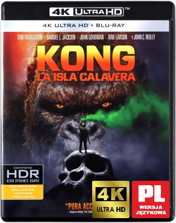Kong: Wyspa Czaszki [Blu-Ray 4K]+[Blu-Ray]