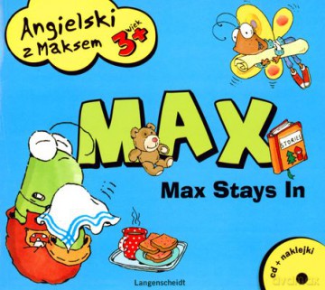 Angielski Z Maksem Max Stays In [KSIĄŻKA]+[CD]