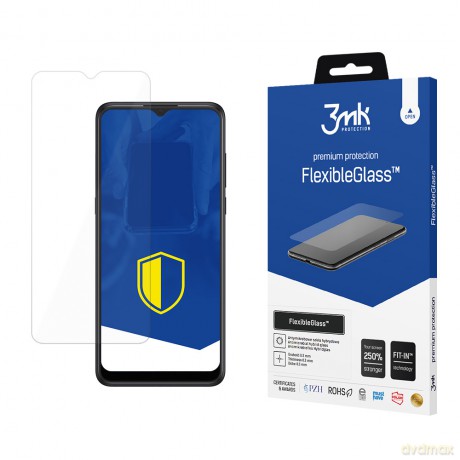 Alcatel 3X - 3mk szkło hybrydowe