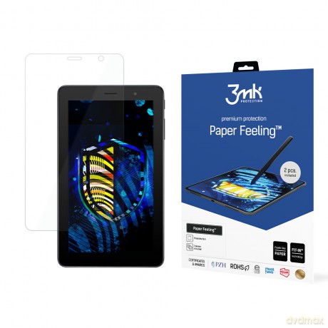 Alcatel TAB 1T 7 - 3mk Paper Feeling 8.3'' folia ochronna