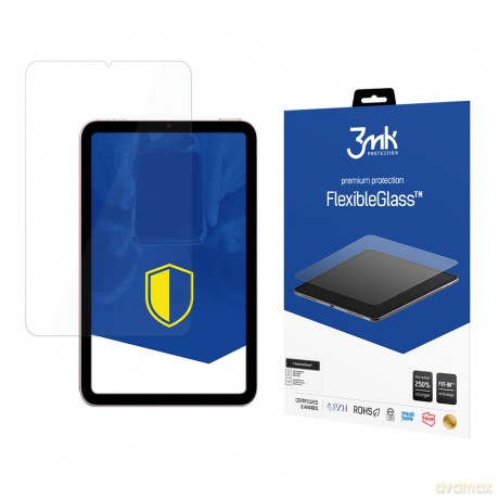 Szkło Hybrydowe do Apple iPad Mini 6 - 3mk 8.3''