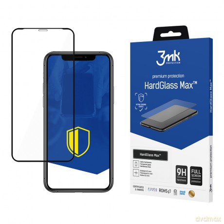 Apple iPhone 11 Pro Black - 3mk Max szkło hybrydowe