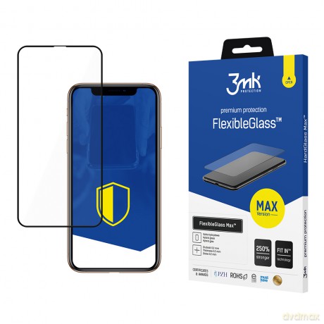 Apple iPhone 11 Pro Max Black - 3mk Max szkło hybrydowe