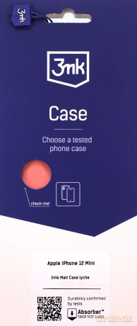 Apple iPhone 12 Mini - 3mk Matt Case lychee