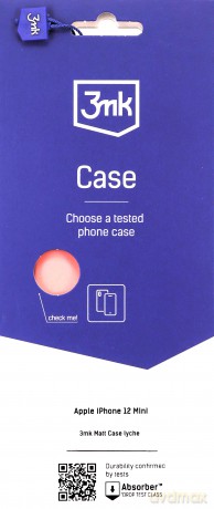 Apple iPhone 12 Mini - 3mk Matt Case lychee