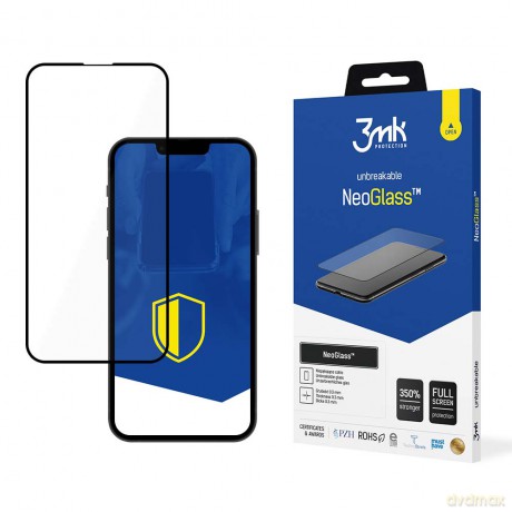 Apple iPhone 13 Black - 3mk NeoGlass szkło hartowane