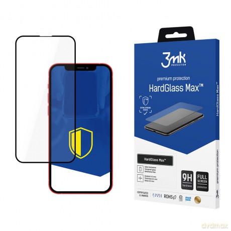 Apple iPhone 13 Pro Black - 3mk Max szkło hybrydowe