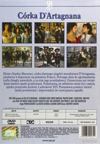 Córka D'Artagnana [DVD]