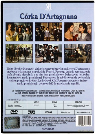 Córka D'Artagnana [DVD]