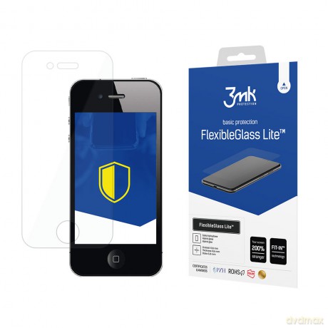 Apple iPhone 4 - 3mk szkło hybrydowe