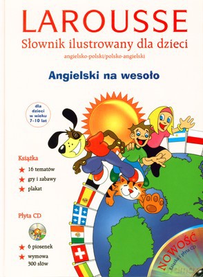 Słownik Ilustorwany Dla Dzieci Angielski Na Wesoło (twarda) [KSIĄŻKA]