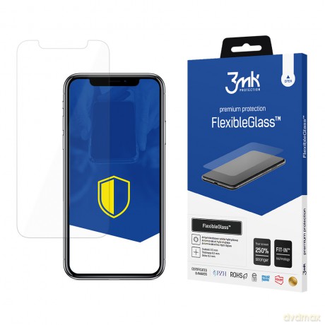 Apple iPhone X - 3mk szkło hybrydowe