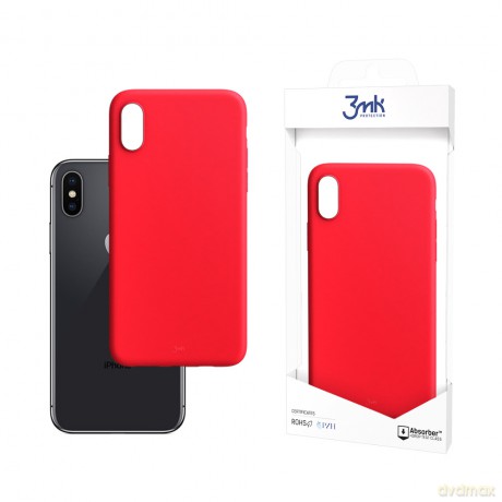 Apple iPhone X/XS - 3mk Matt Case strawberry